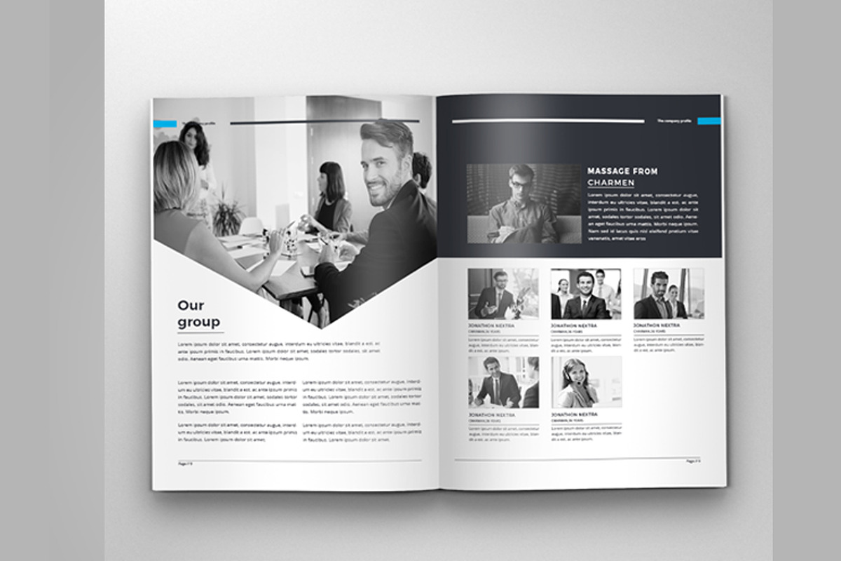 Company Profile, a Brochure Template by obidullah_01 (Photo 4 of 7)