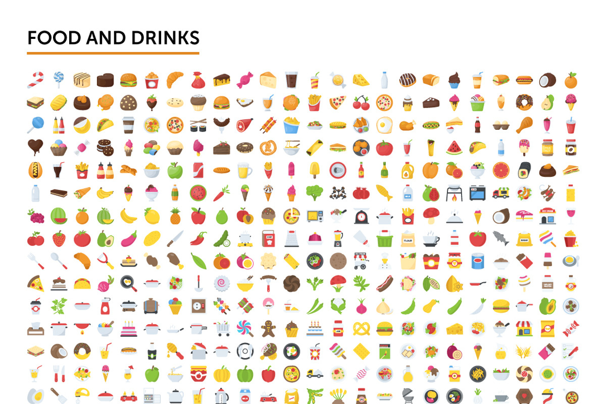 2500 Emoji Icons Bundle, an Emoji Icon by Vectors Market (Photo 4 of 5)