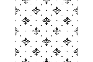Geometric seamless floral pattern, a Pattern Graphic by RODINA
