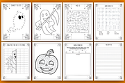 HALLOWEEN ACTIVITY BOOK for KIDS, a Marketing Template by Design Station (Thumbnail 2 of 3)