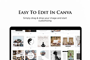 Yoga Templates Instagram in Canva, a Social Media Template by VeliusCreativeStudio (Thumbnail 9 of 9)