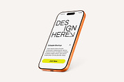 iPhone Screen Device Mockup Bundle, an iPhone Mockup by graphypix (Thumbnail 13 of 14)
