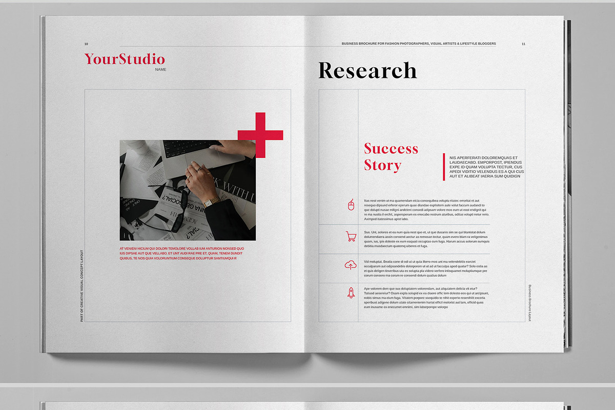 Design Studio Brochure Template, a Brochure Template by Boris Cupac (Photo 6 of 7)