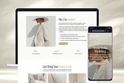 Feminine Framer Template for Coaches, a Landing Page Template by hridoywebdev (Thumbnail 2 of 6)