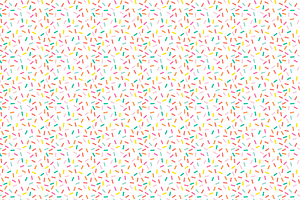 Confetti Sprinkles Vector Pattern