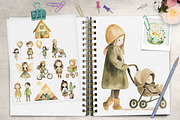 Watercolor Boho Childrens' Book Art, an Illustration by Dazzling Art Boutique (Thumbnail 2 of 5)