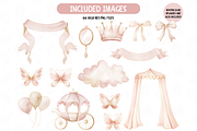 Tiny Ballerina Clipart Set, an Illustration by TatiMockup (Thumbnail 4 of 6)