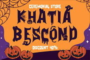 Purgatorie - Halloween Font, a Font by PutraCetol Studio (Thumbnail 2 of 11)