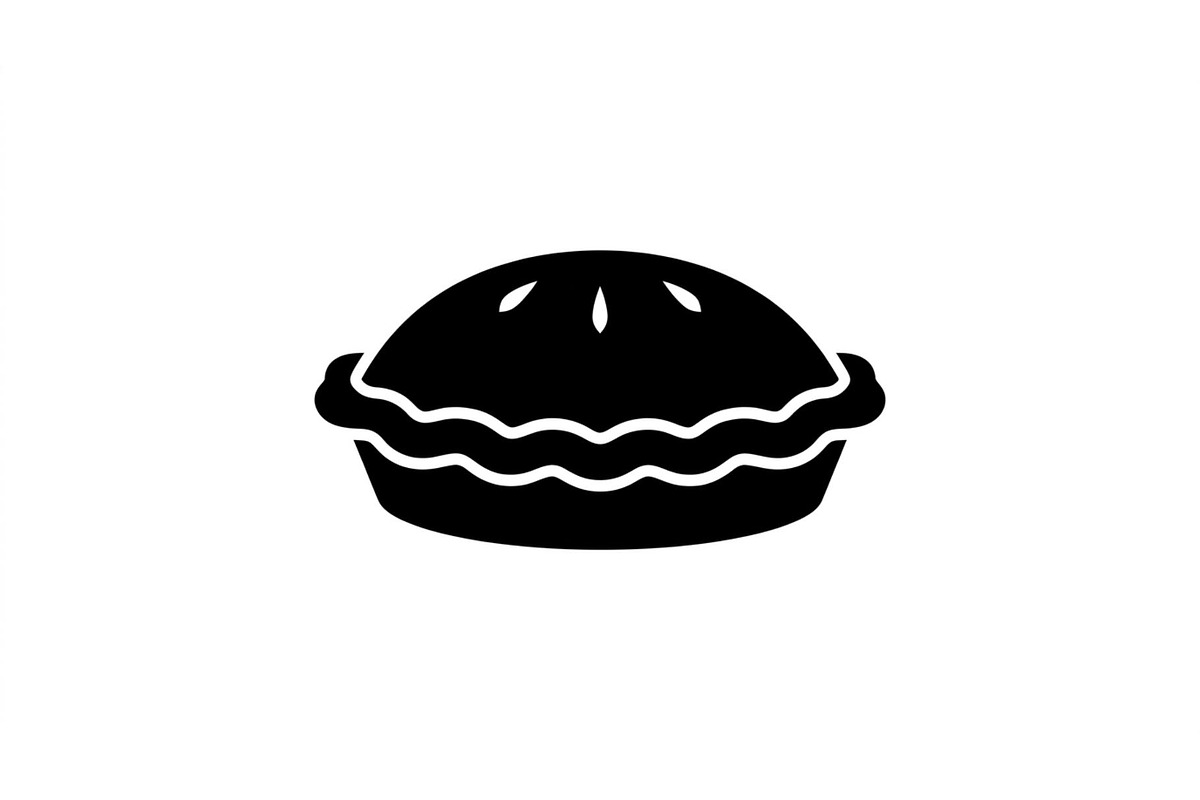 Homestyle Pie Silhouette Variety, an Object Graphic by Designer_Momina (Photo 2 of 3)