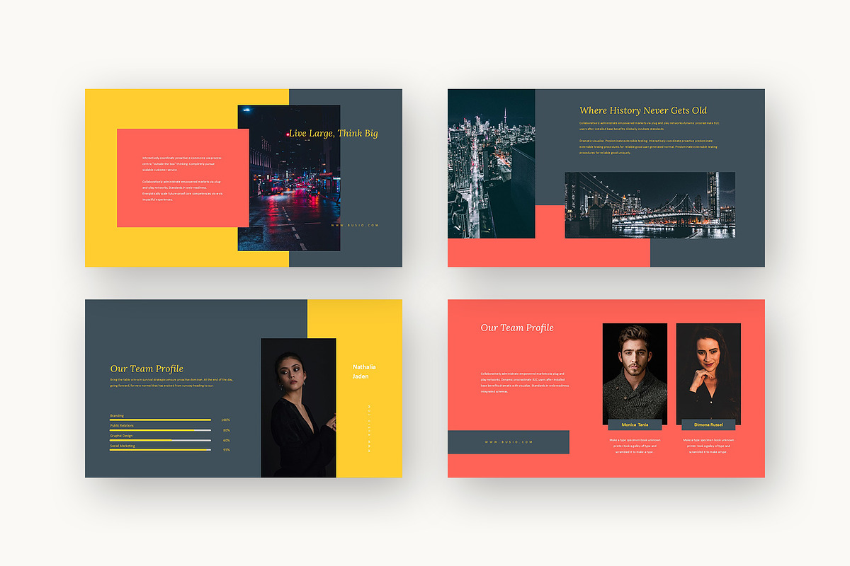 Busio : City Tourism Keynote preview 4