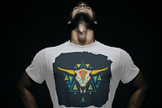 Sublimation design Bull | cow skull, an Object Graphic by KundolaArt (Thumbnail 4 of 15)
