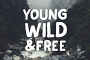 Wild Youth Typeface, a Font by Ilham Herry (Thumbnail 2 of 5)