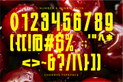 Cherrys - Modern Sans Serif Font, a Sans Serif Font by Pian45 Studio (Thumbnail 5 of 6)