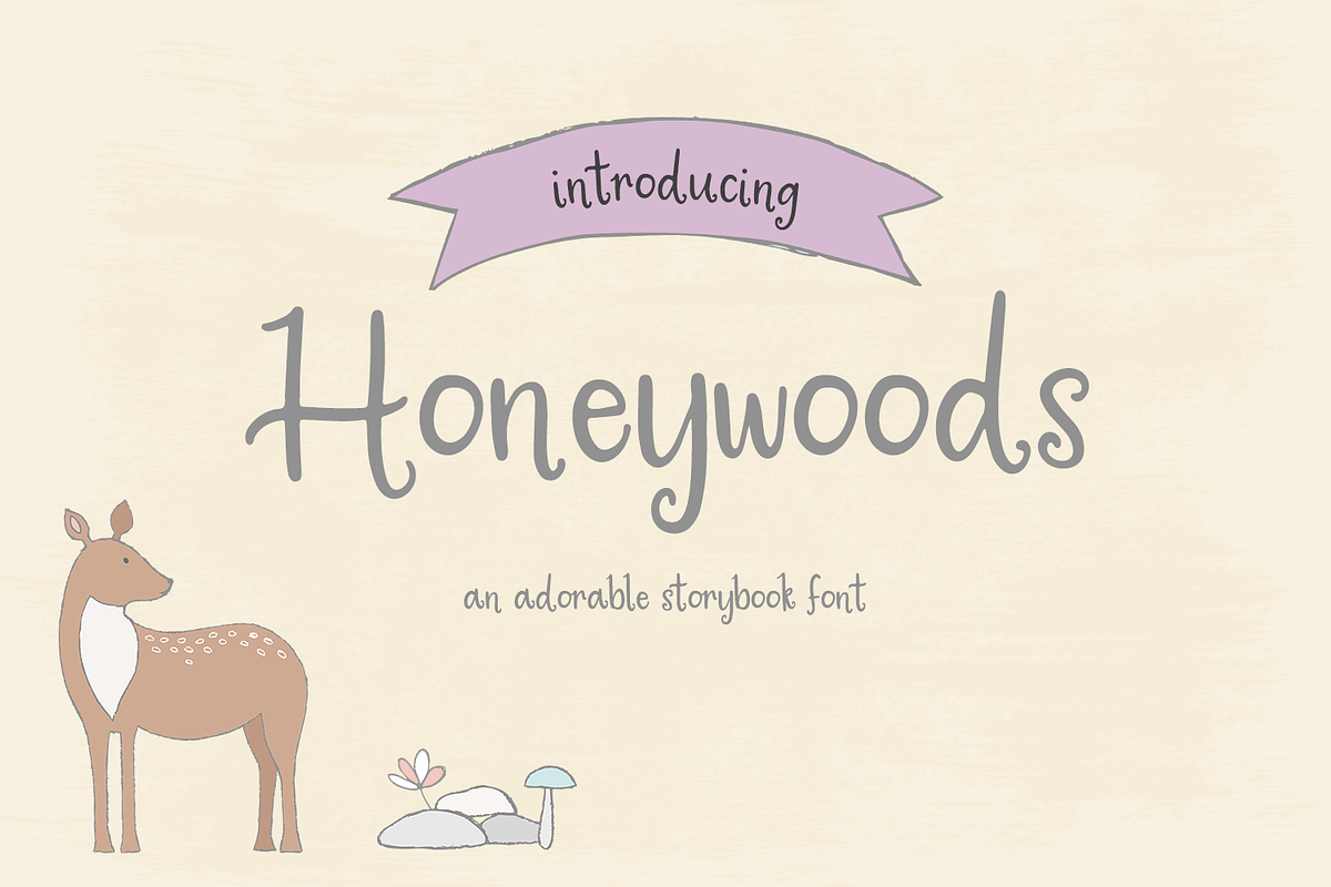 Honeywoods Storybook Font, a Serif Font by Beck McCormick (Photo 1 of 10)