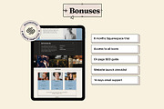 Squarespace Website template, a Squarespace Template by Ciel Lumiere (Thumbnail 5 of 11)