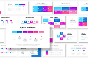 Agenda Infographic Keynote