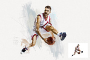 Watercolor sketch photoshop effect, an Action Add-On by Shovajit (Thumbnail 3 of 7)