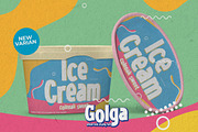 Golga - Unique Bold Display Font, a Sans Serif Font by Gassstype (Thumbnail 3 of 8)