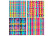 Bright Colorful Plaid Digital, a Pattern Graphic by Lucyinyourheart (Thumbnail 2 of 10)