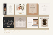 Podcast Instagram Creator CANVA PS, a Social Media Template by Eviory (Thumbnail 11 of 20)