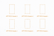 Art Deco Frame Elements Set, an Object Illustration by peterdraw (Thumbnail 5 of 6)