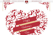 Happy Valentine's Day Flyer Template, a Flyer Template by Royallove (Thumbnail 2 of 4)