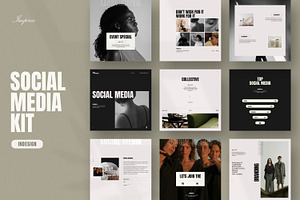 Impress / Social Media Pack, a Brochure Template by GoldenPixelStudio