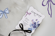 Midnight Botanica - Purple Flowers, a Decorative Illustration by Muse Artist (Thumbnail 4 of 12)