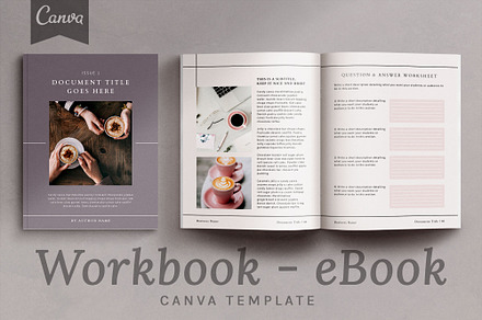 Course Creator Workbook eBook Canva