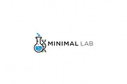 Minimal Lab Logo, a Branding & Logo Template by Logocreative (Thumbnail 1 of 2)