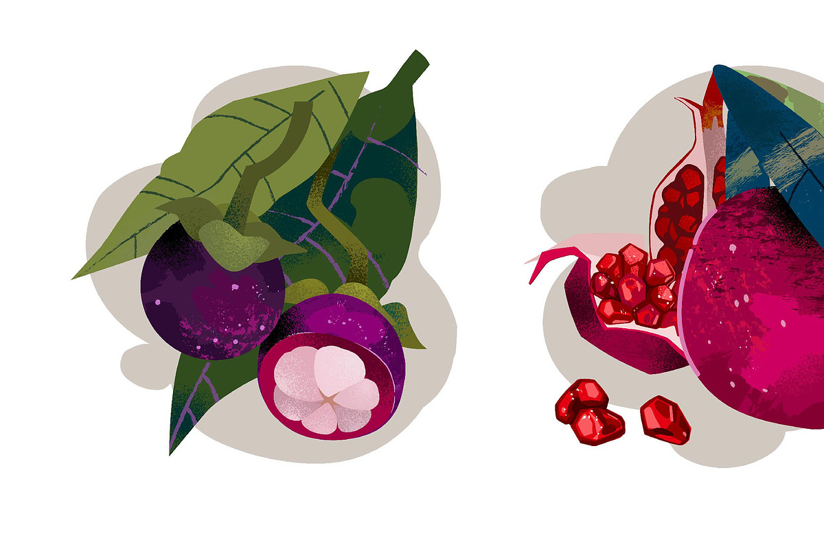 Women&Fruits illustration Collection, a Person Illustration by UnaAnya (Photo 4 of 8)