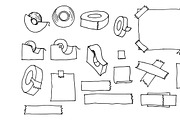 4657 Hand Drawn doodle elements, an Education Illustration by TKDoodle (Thumbnail 77 of 77)