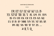 The Grivas - Stylish Serif Typeface, a Serif Font by Grontype (Thumbnail 11 of 11)