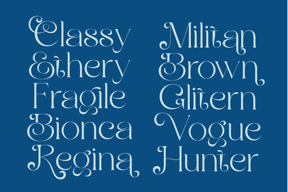 Bright Glitten, a Serif Font by zeenesia (Photo 10 of 20)
