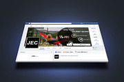 Dream Travel Facebook Timeline Cover, a Templates & Theme by Shishir Khan (Thumbnail 1 of 3)