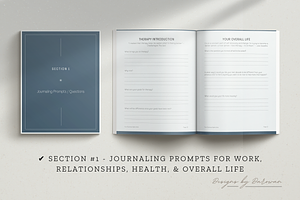 Therapy Journal Worksheets Canva