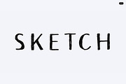 Avera Sans Sketch - Sketched Font, a Sans Serif Font by Tom Chalky (Thumbnail 7 of 7)