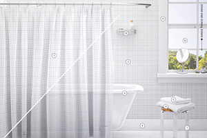 Bath Curtain Mockup 02