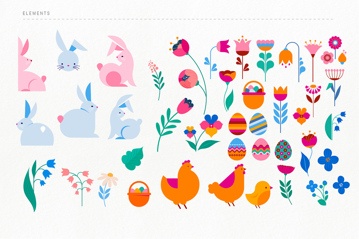 Happy Easter, Spring collection, an Illustration by Marish (Photo 7 of 10)