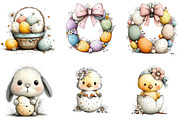 Easter Clipart Violet Easter, an Illustration by Sublimation Artist (Thumbnail 7 of 7)
