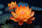 Stunning Lotus Flower Backgrounds, a Background Graphic by Whiskey Bee Boutique (Thumbnail 7 of 11)