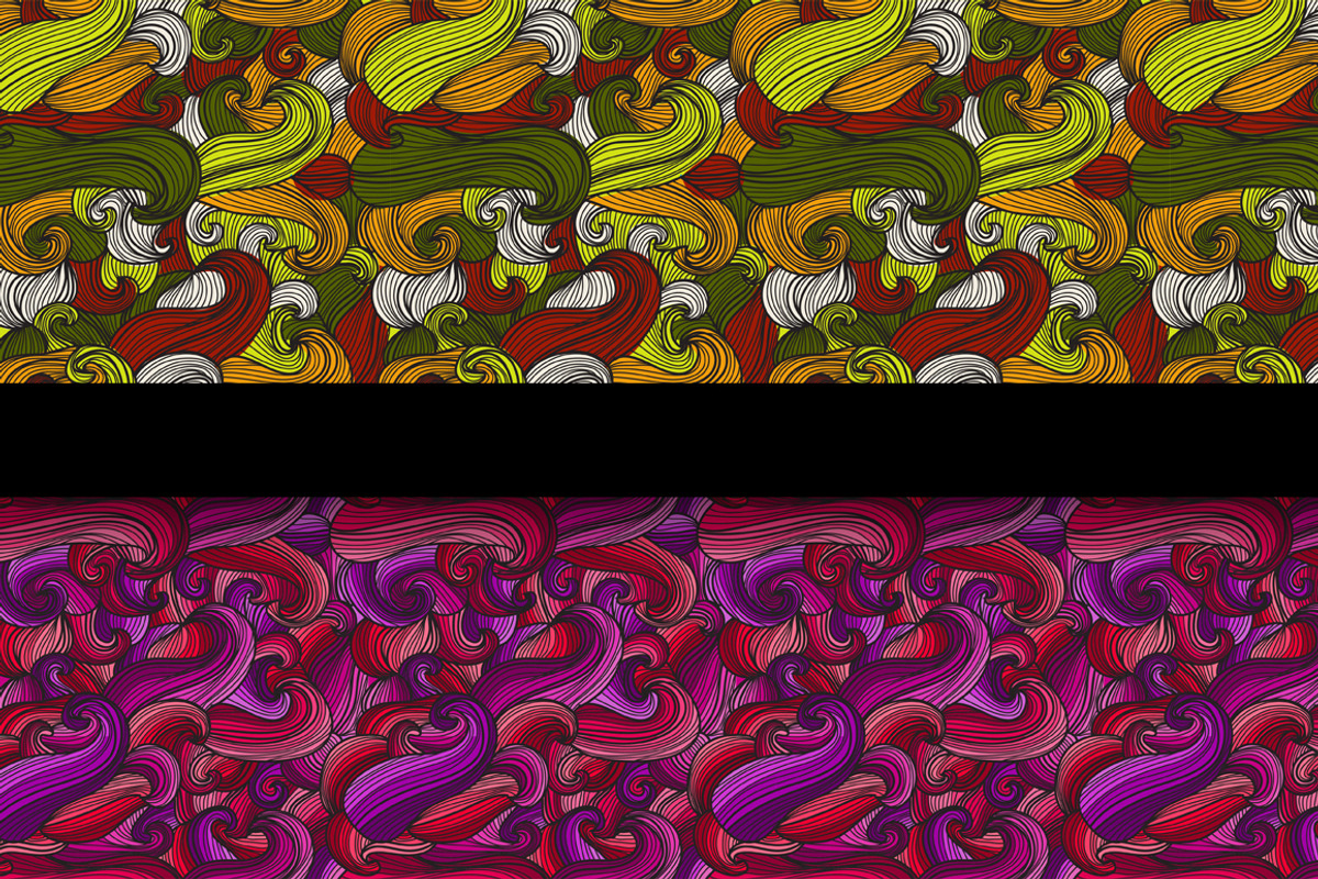 Patterns with Decorative Waves preview 4