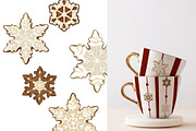 Gingerbread Cookies Joy Pattern, a Pattern Graphic by MouseGrey (Thumbnail 4 of 5)