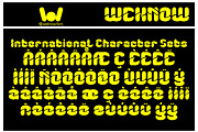 Chasing Lightning font, a Font by weknow (Thumbnail 8 of 8)