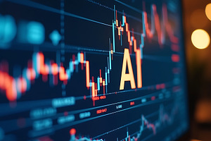 Ai stock market analysis and trading, a Technology Photo by Artonix