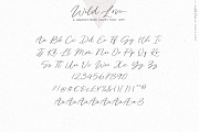 Script font Wild Love logos, a Script Font by Angele Kamp (Thumbnail 13 of 15)