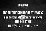 Gunsport - Sport Display Font, a Sans Serif Font by TypeLogue (Thumbnail 4 of 5)