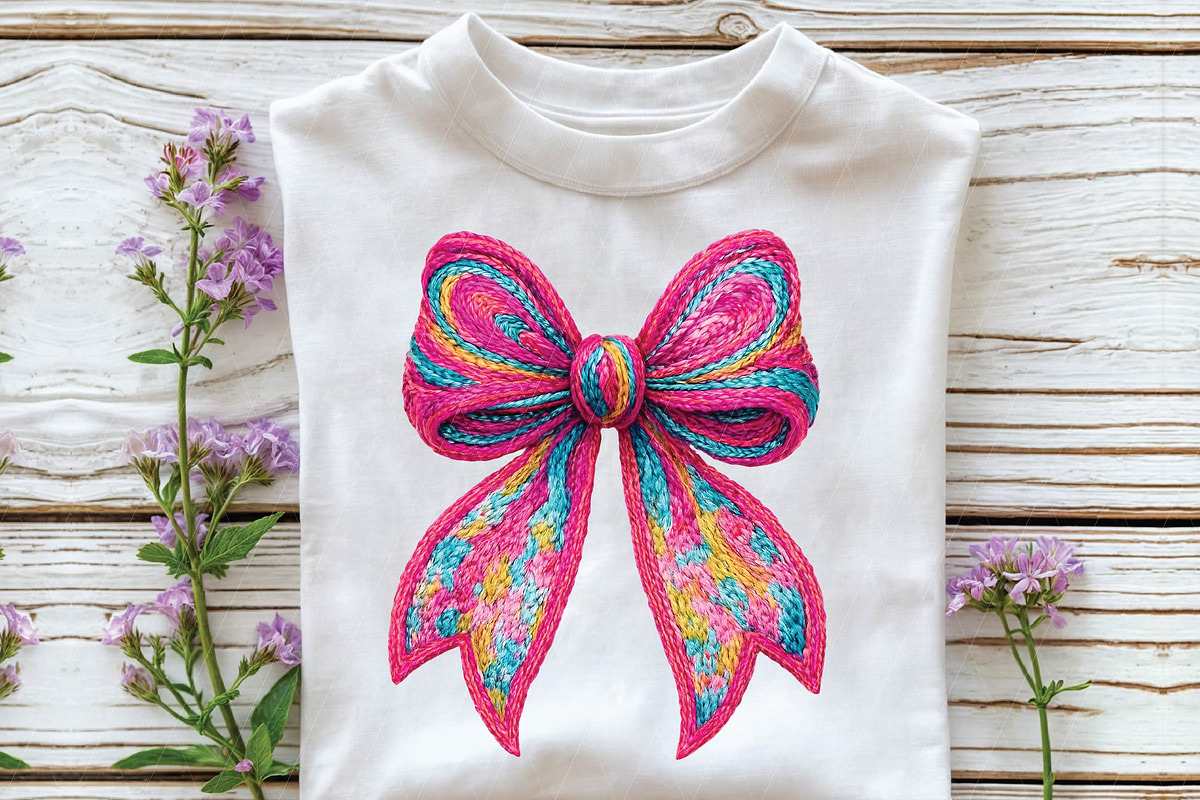 Bow With Rabbit Ears For Easter, an Illustration by DreamPrint404 (Photo 5 of 7)