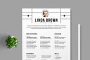 Resume Template, a Resume Template by MightyDesign (Thumbnail 2 of 8)