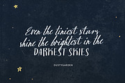 Dusty Garden - Handwriting Font Duo, a Handwritten Font by Sarid Ezra (Thumbnail 2 of 9)
